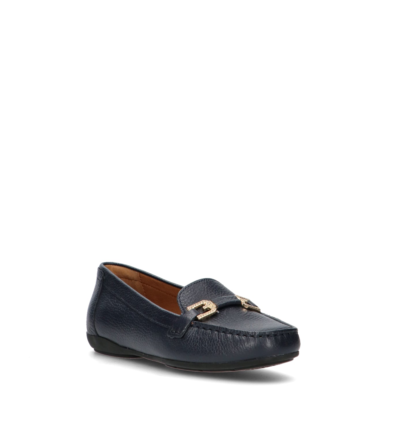 GEOX Mocassino donna blu in pelle