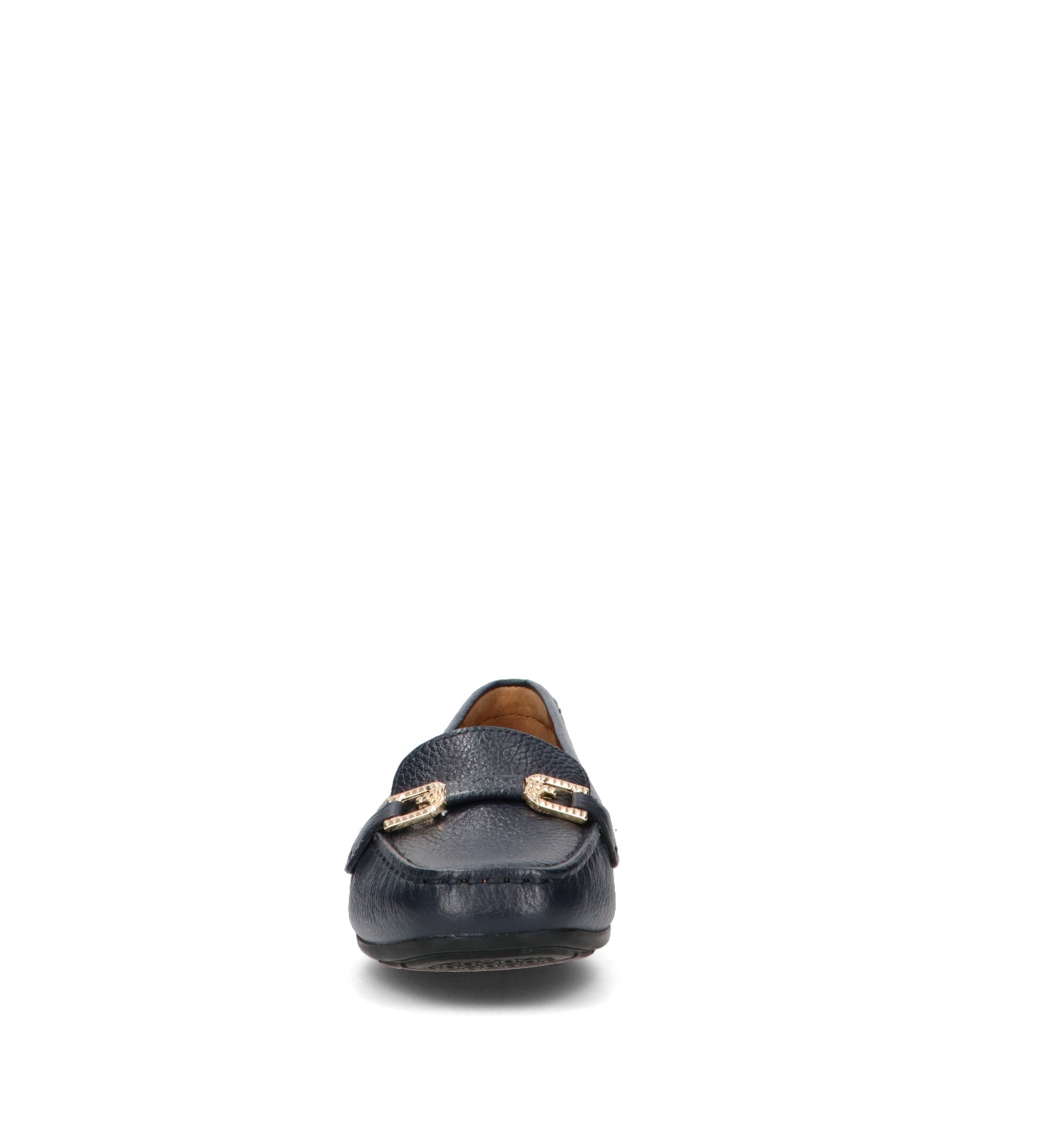 GEOX Mocassino donna blu in pelle