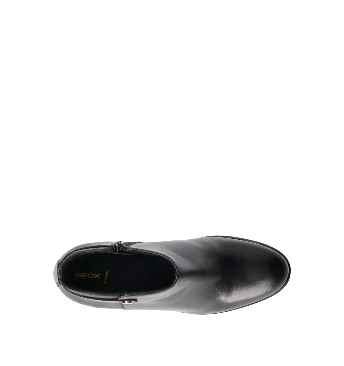 GEOX Tronchetto donna nero in pelle