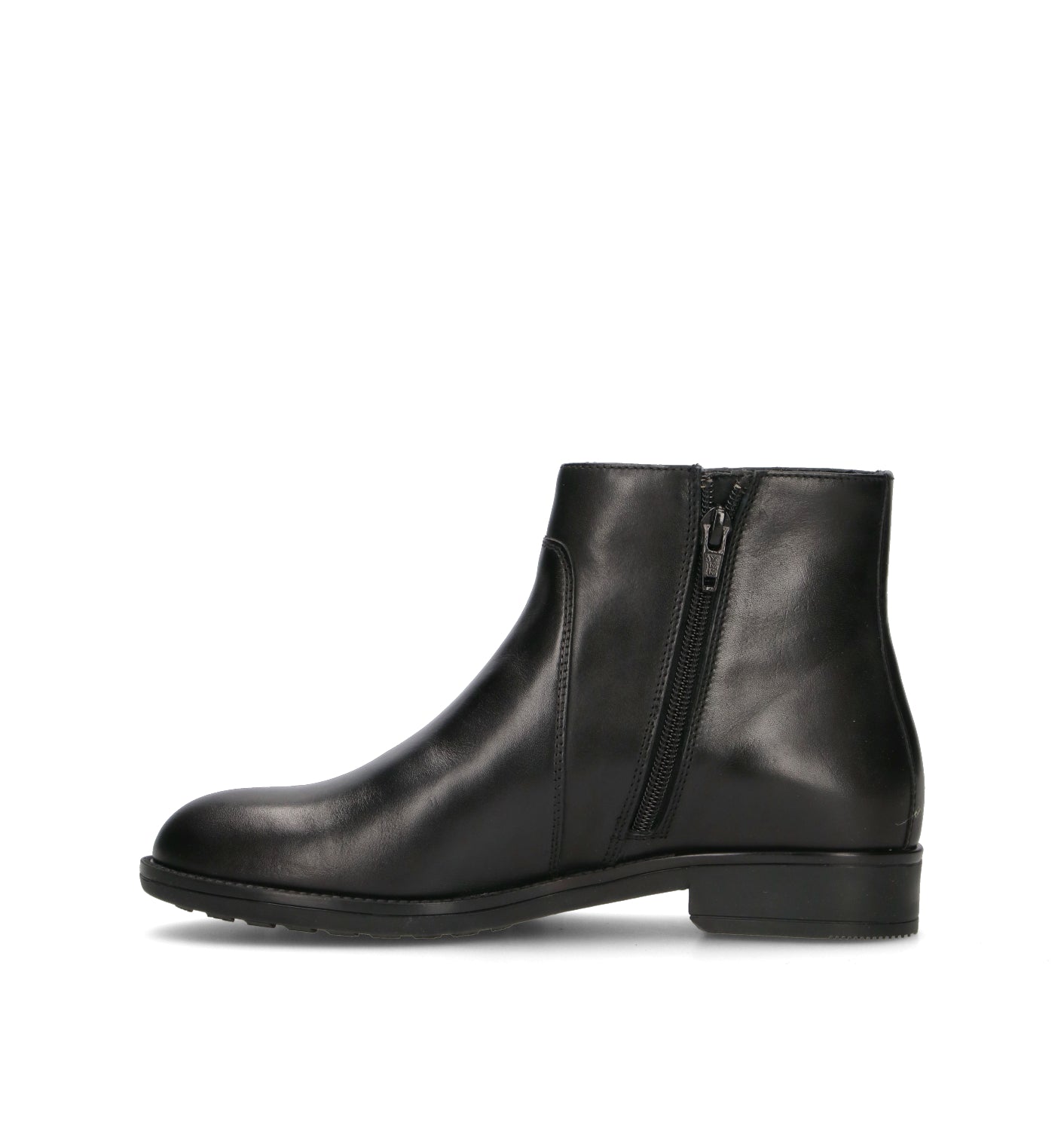 GEOX Tronchetto donna nero in pelle