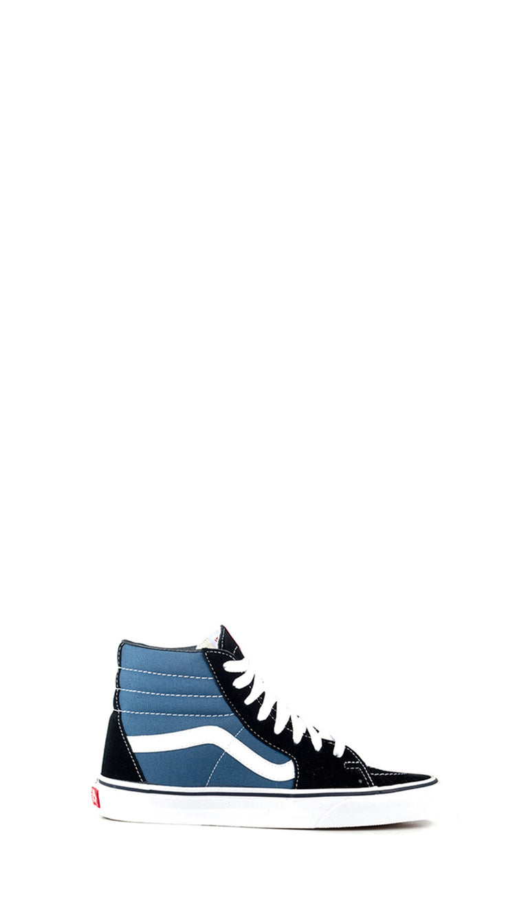 VANS SK8-HI Sneaker donna blu/nera in tessuto