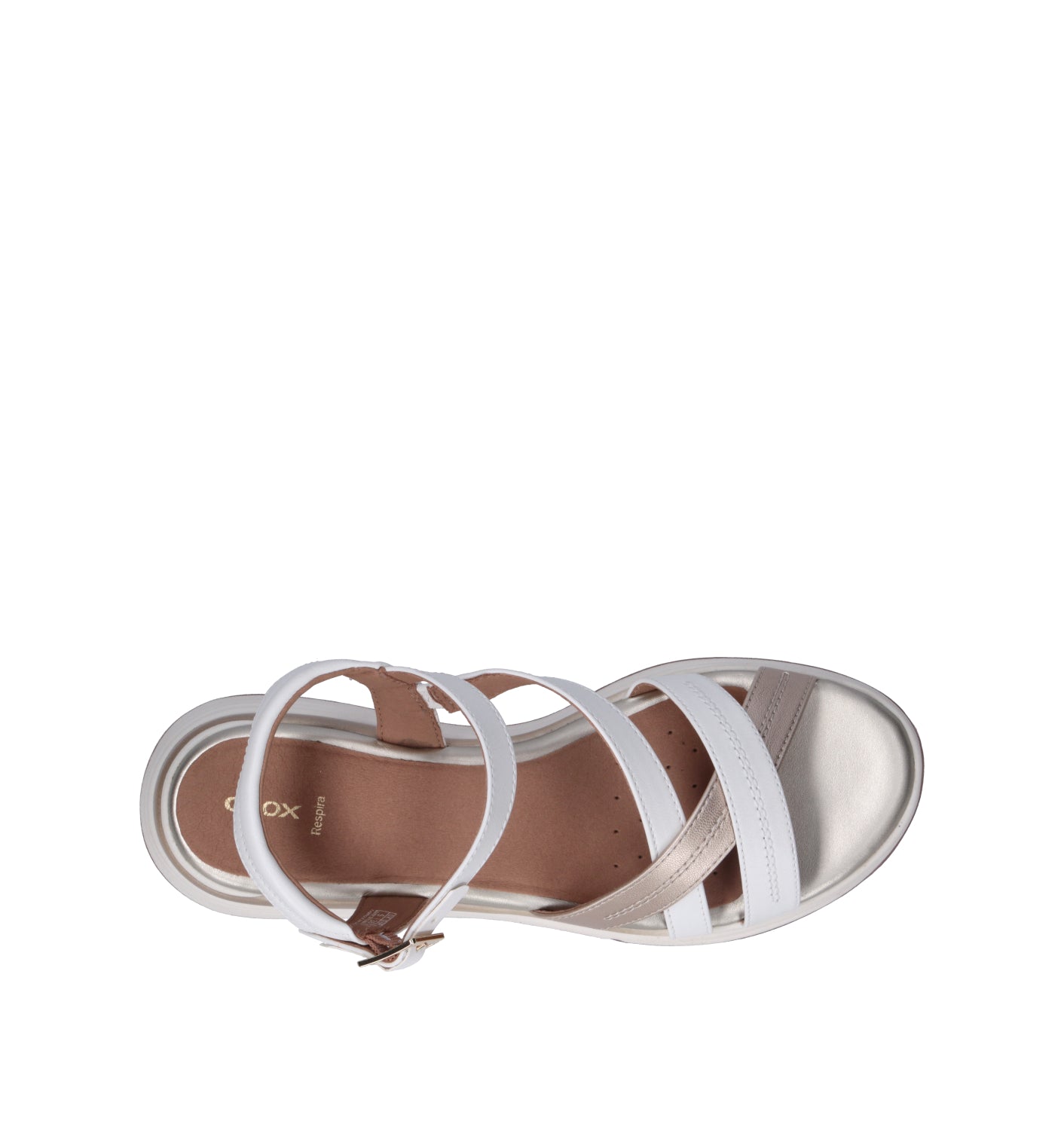 GEOX Sandalo donna bianco