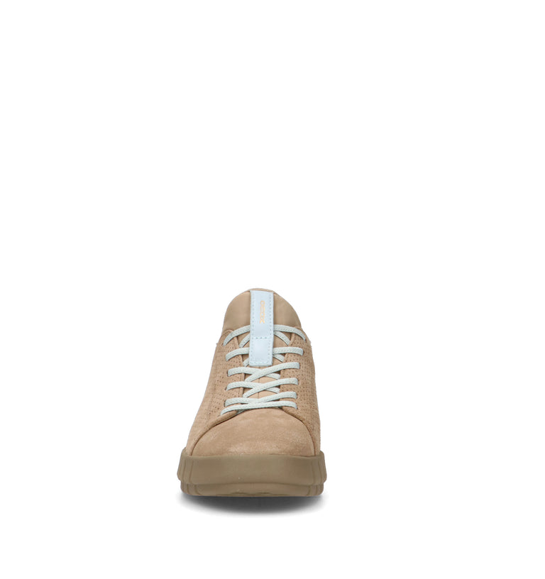 GEOX Sneaker donna beige in suede