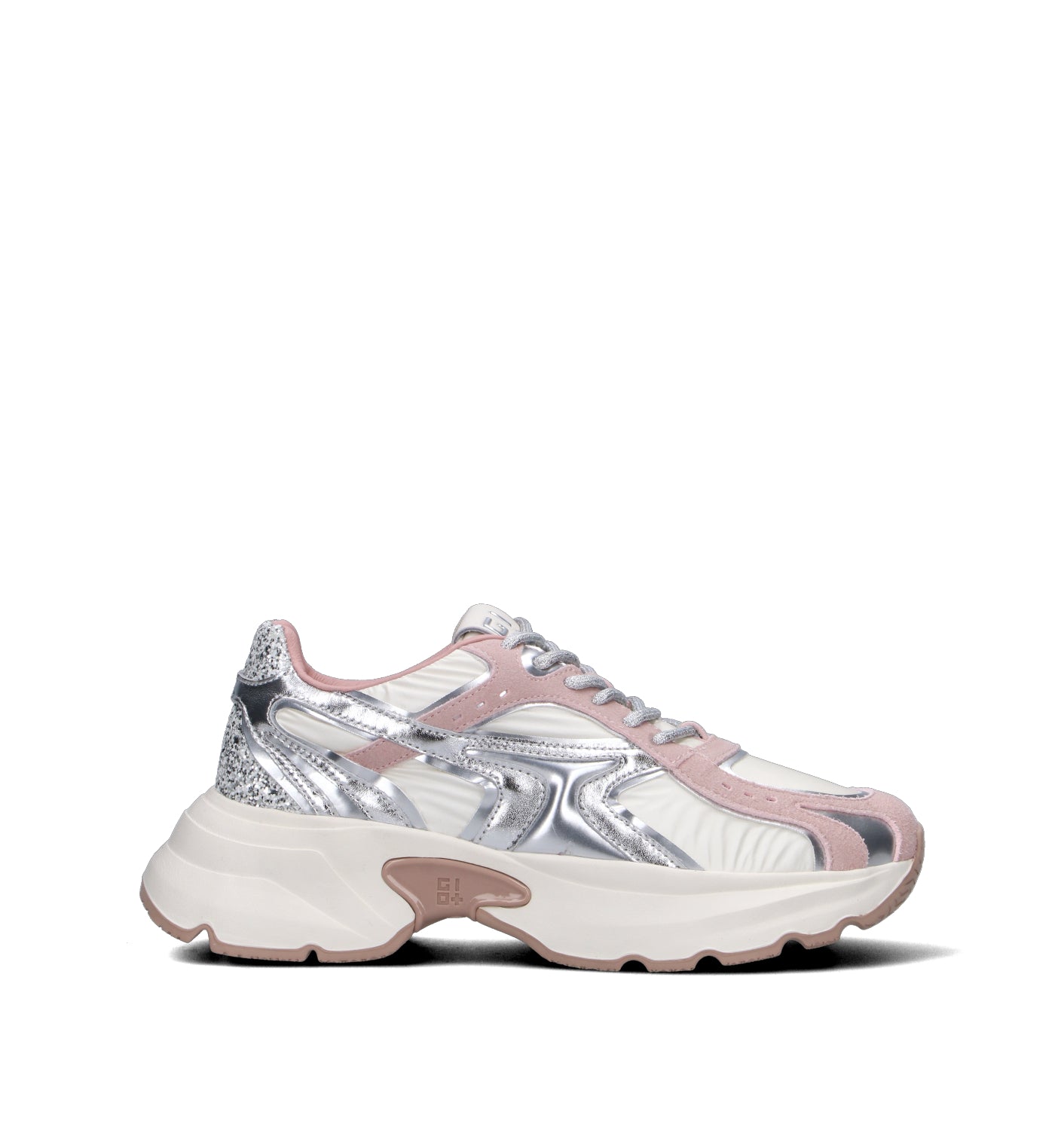 GIO+ Sneaker donna bianca/rosa