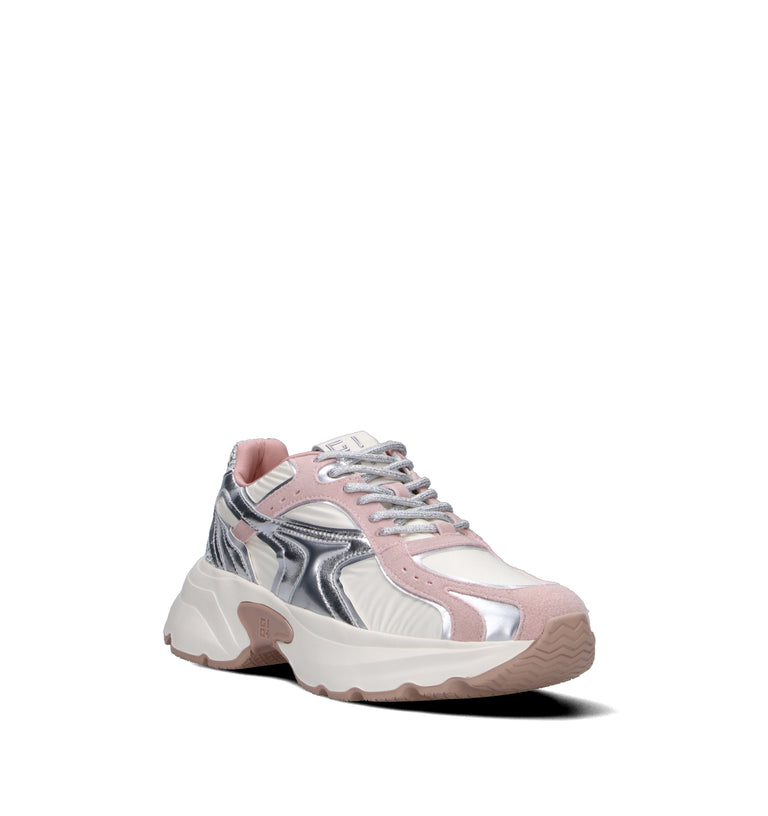 GIO+ Sneaker donna bianca/rosa