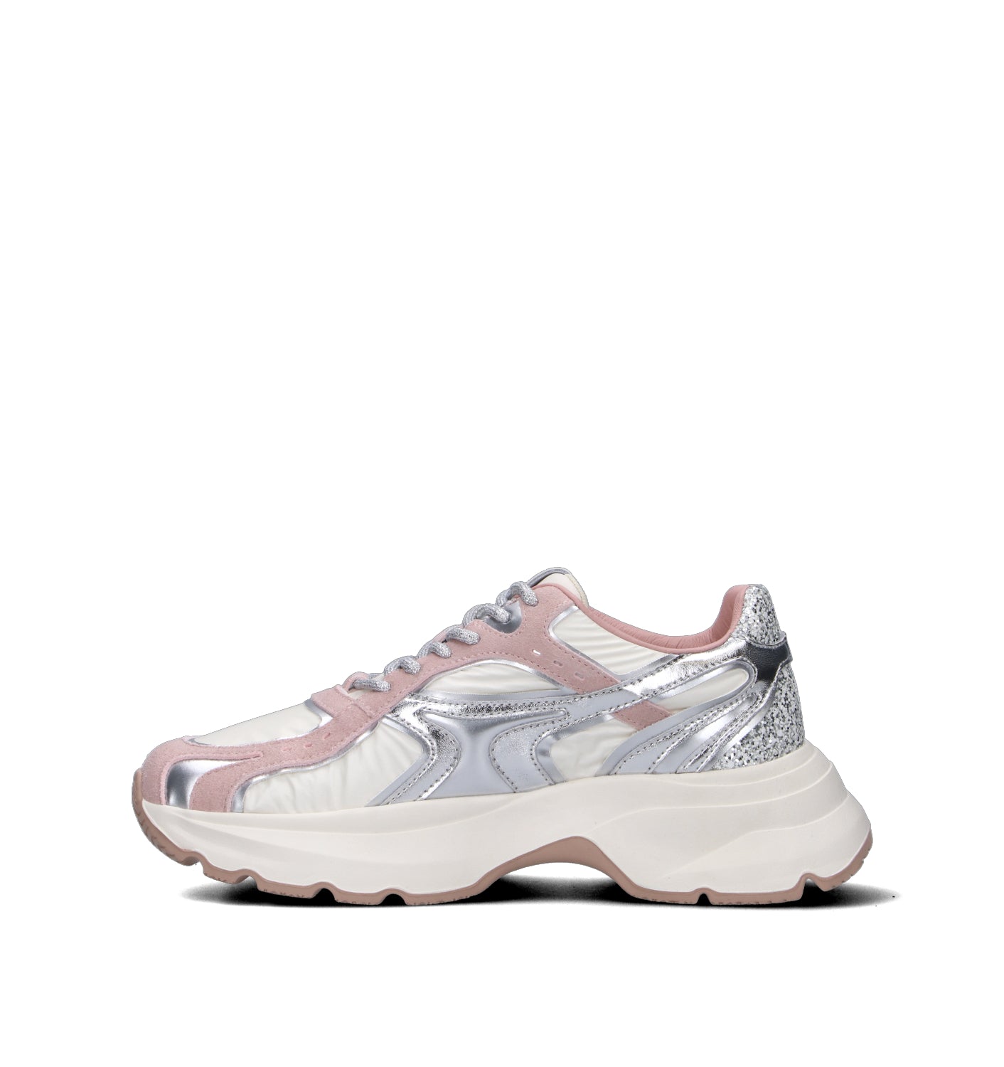 GIO+ Sneaker donna bianca/rosa