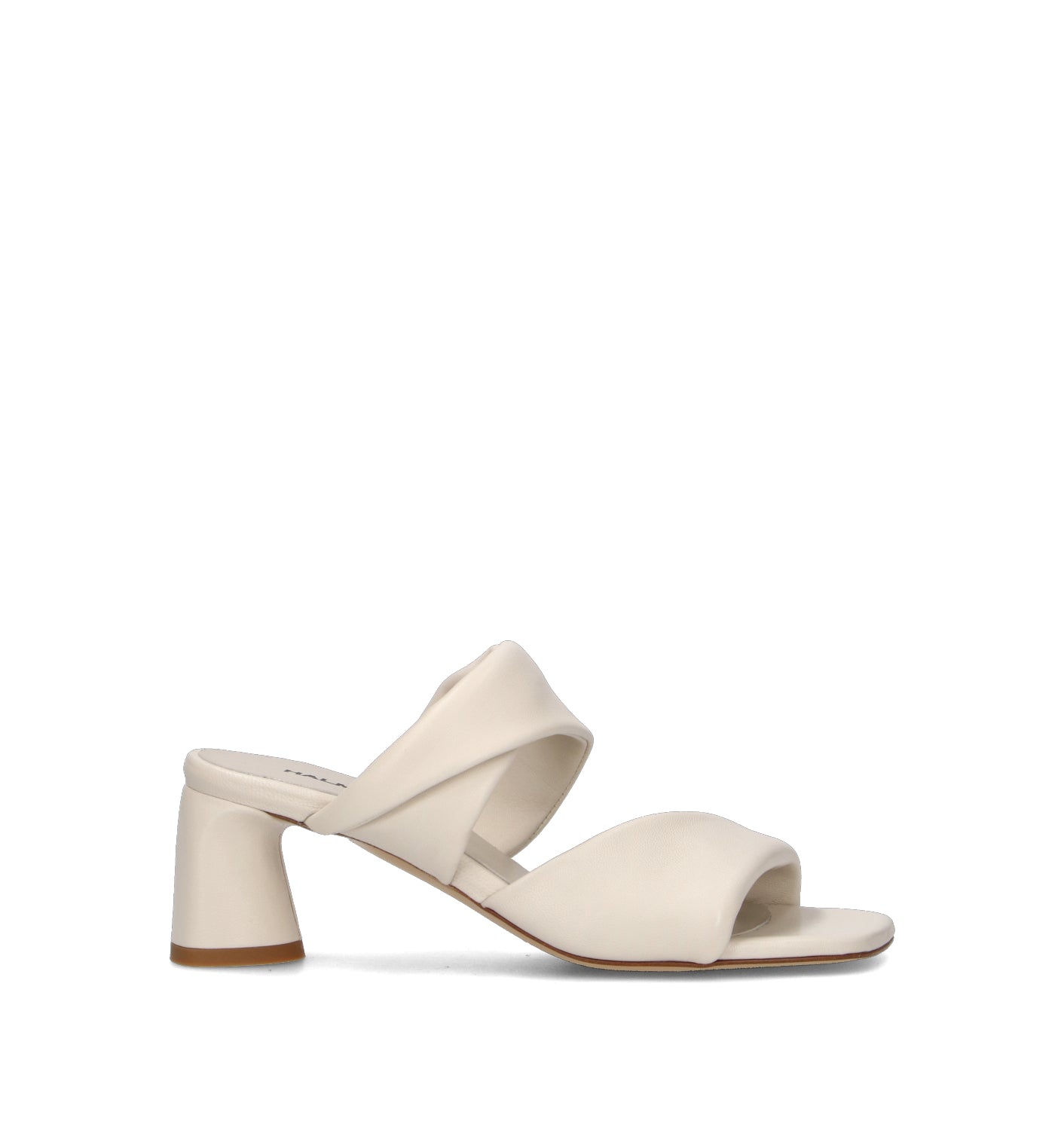 HALMANERA Sandalo donna bianco in pelle