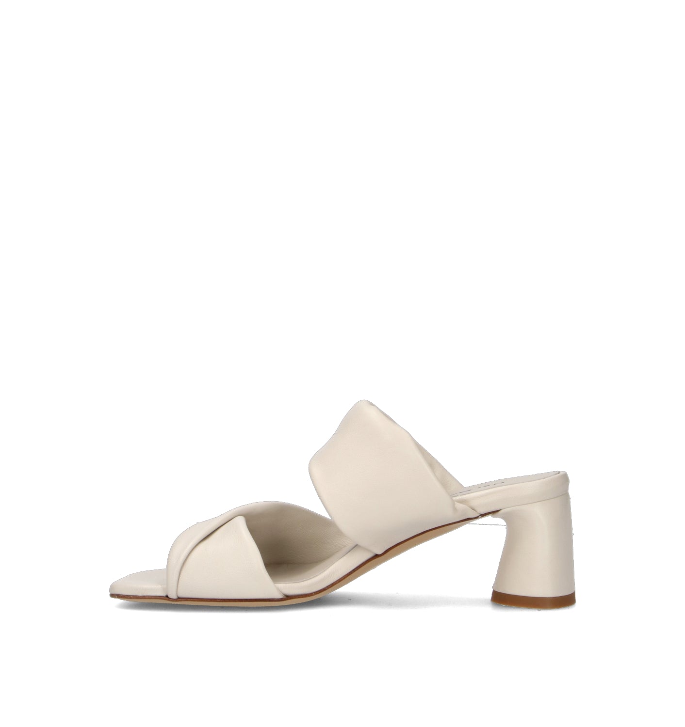 HALMANERA Sandalo donna bianco in pelle