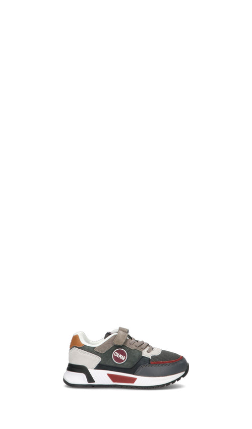 COLMAR Sneaker bimbo grigia in pelle