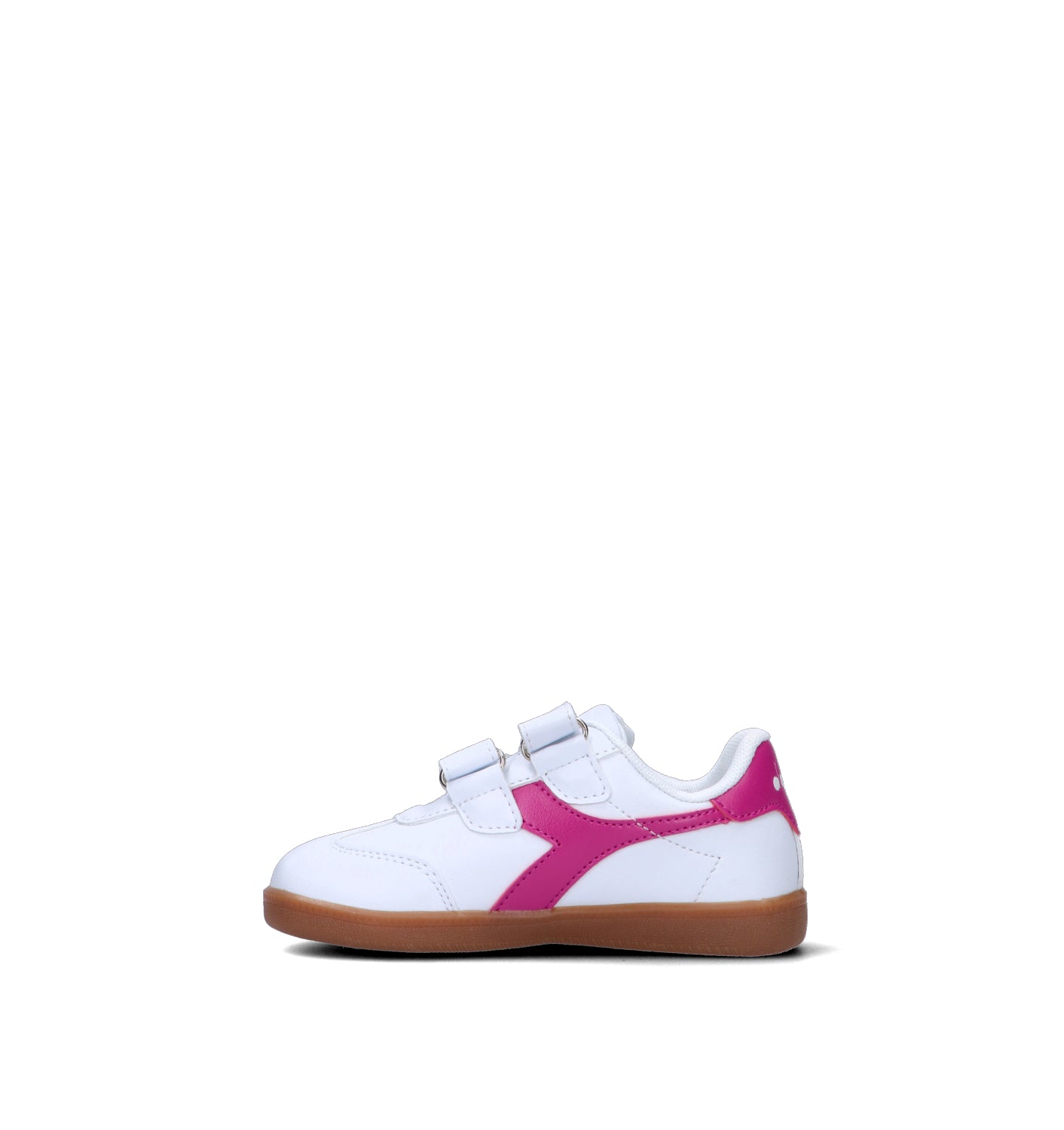 DIADORA Sneaker bimba bianca/fucsia