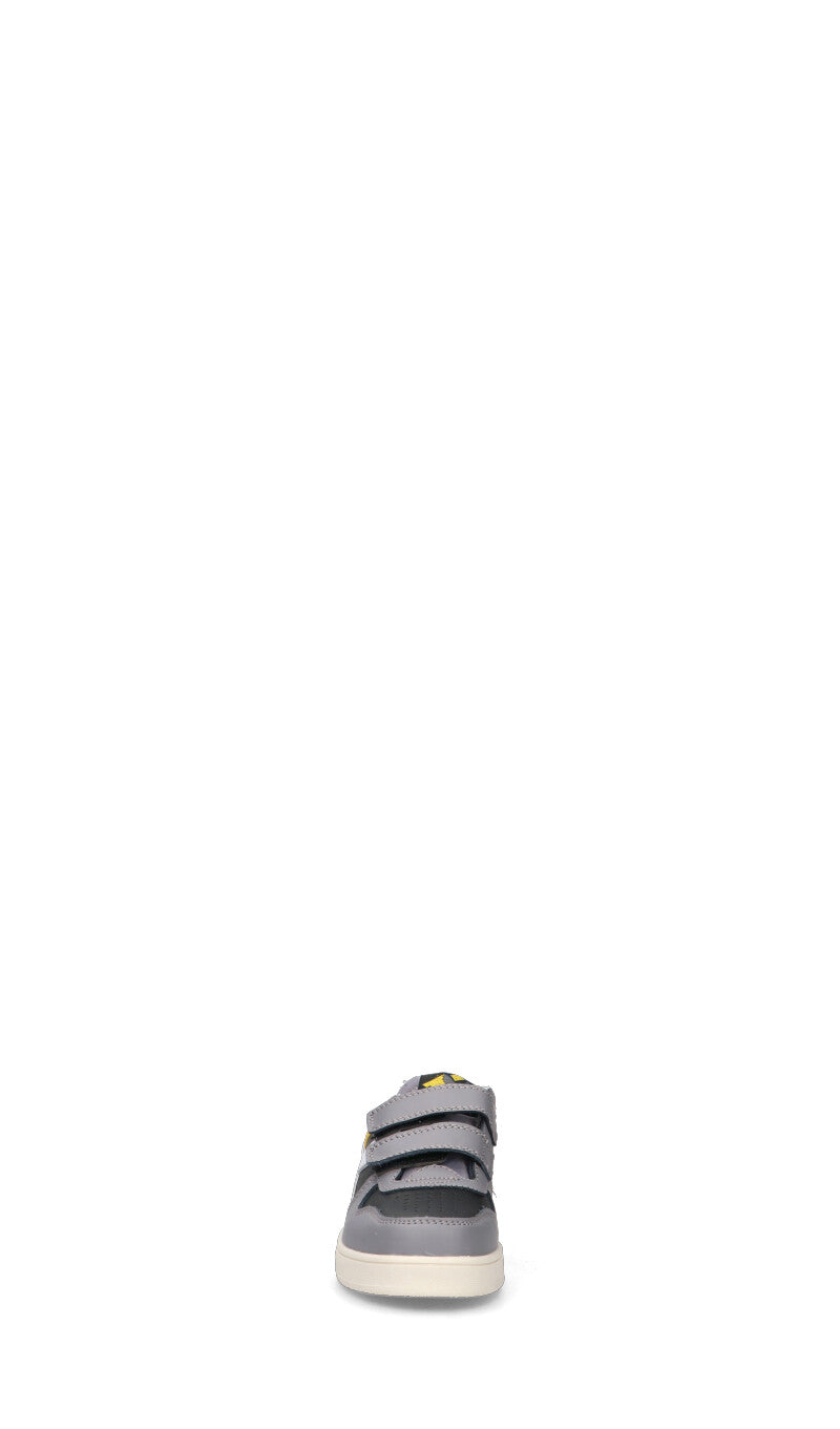 DIADORA Sneaker bimbo grigia/nera/bianca/gialla in pelle