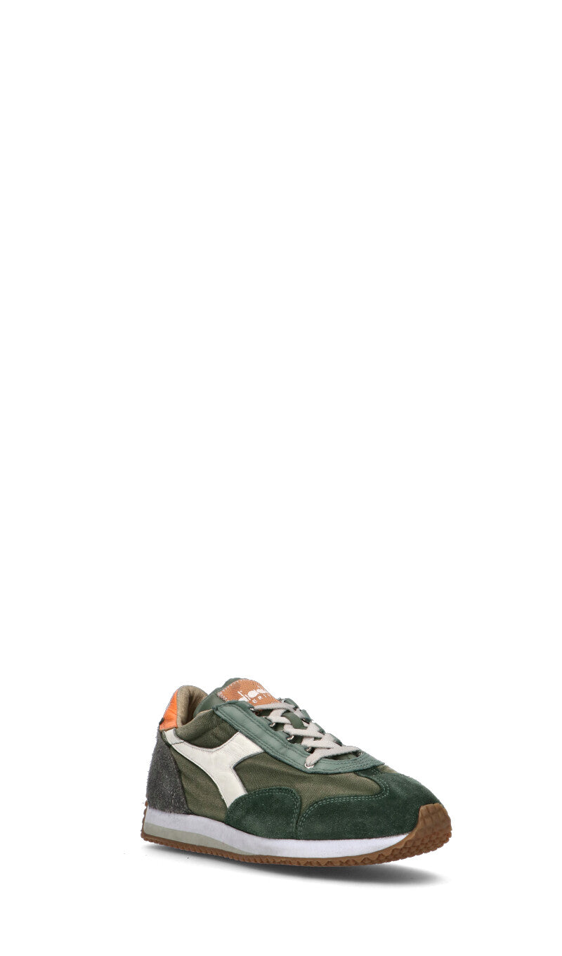 DIADORA HERITAGE Sneaker donna verde in suede