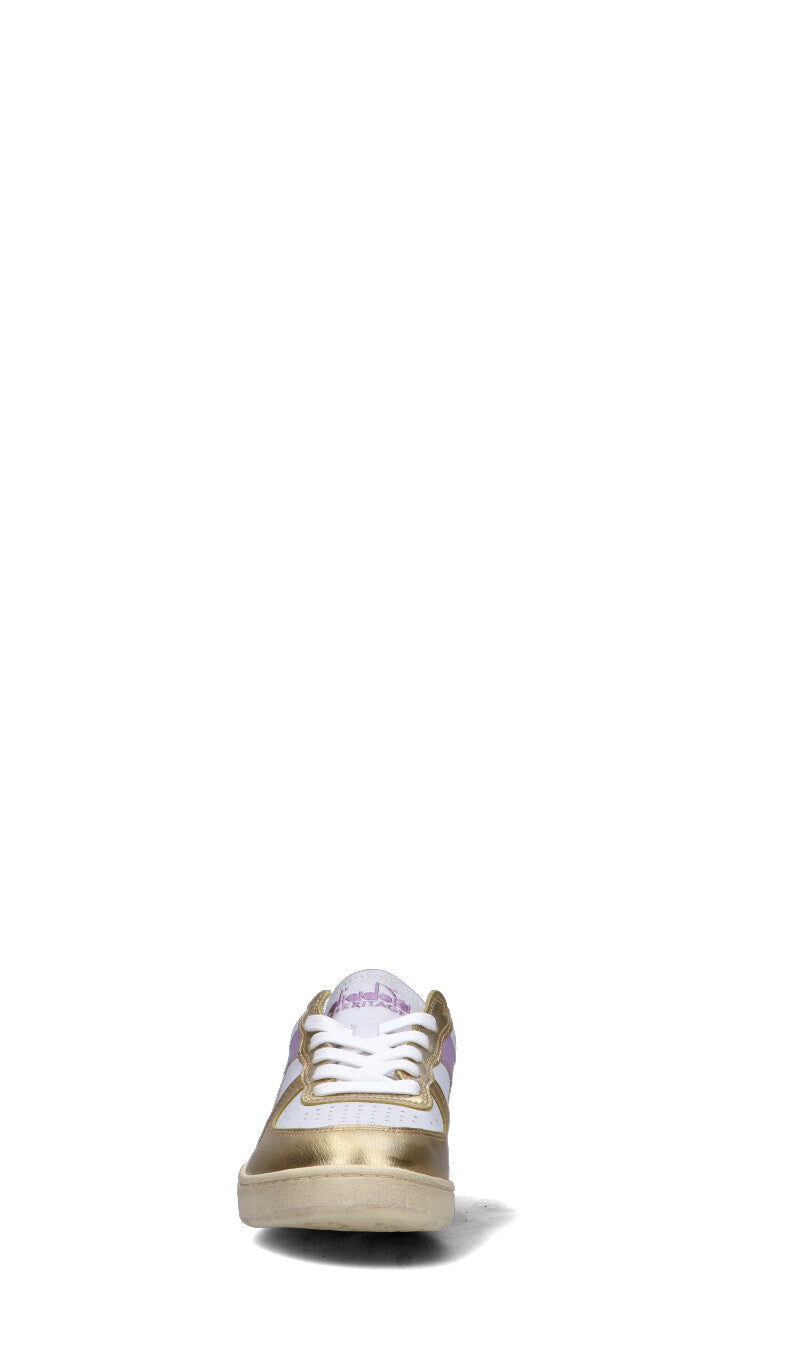 DIADORA HERITAGE Sneaker donna oro/lilla in pelle
