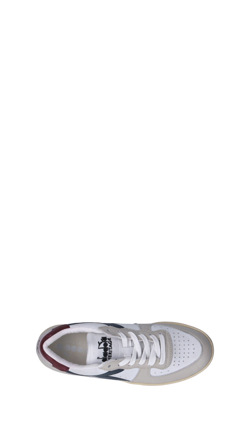 DIADORA HERITAGE Sneaker donna bianca/grigia in pelle