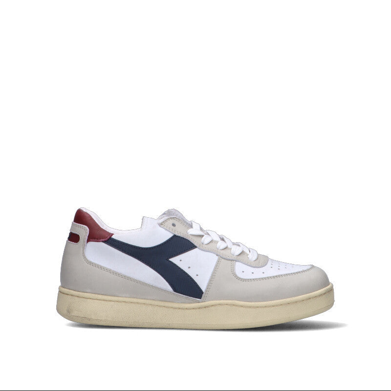 DIADORA HERITAGE Sneaker donna bianca/grigia in pelle