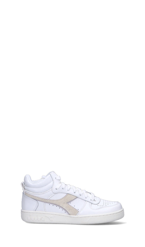 DIADORA MAGIC BASKET DEMI LEATHER WN Sneaker donna bianca in pelle
