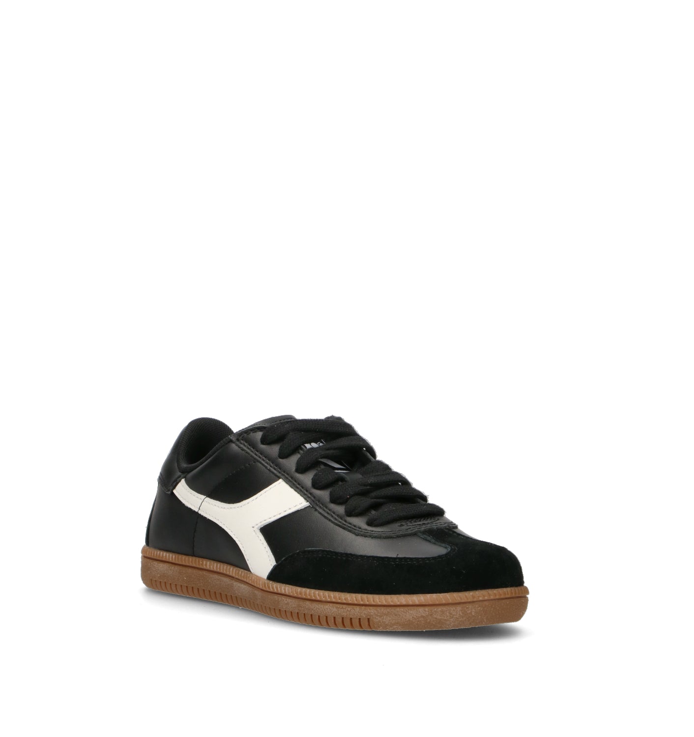 DIADORA TRAINER Sneaker donna  nera in pelle