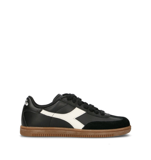 DIADORA TRAINER Sneaker donna  nera in pelle