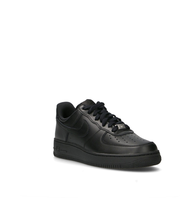 NIKE WMNS AIR FORCE 1 '07 Sneaker uomo nera in pelle