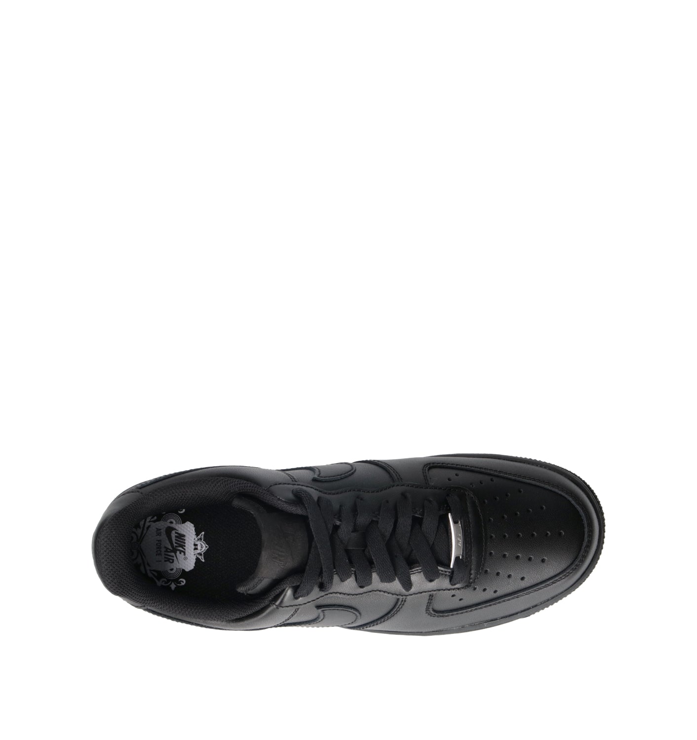 NIKE WMNS AIR FORCE 1 '07 Sneaker uomo nera in pelle