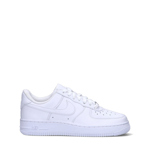 NIKE AIR FORCE 1 '07 Sneaker donna bianca in pelle