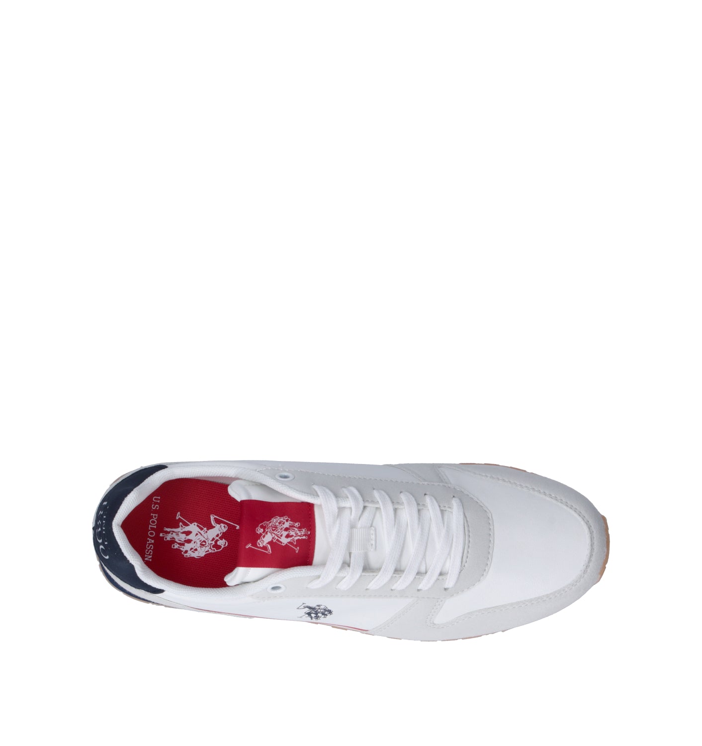 U.S. POLO ASSN. Sneaker uomo bianca
