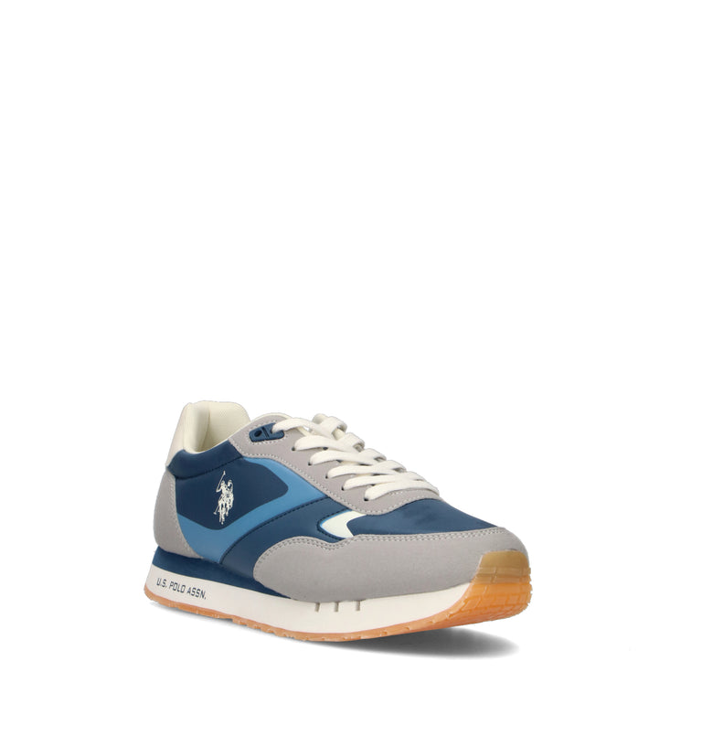 U.S. POLO ASSN. Sneaker uomo blu/grigia