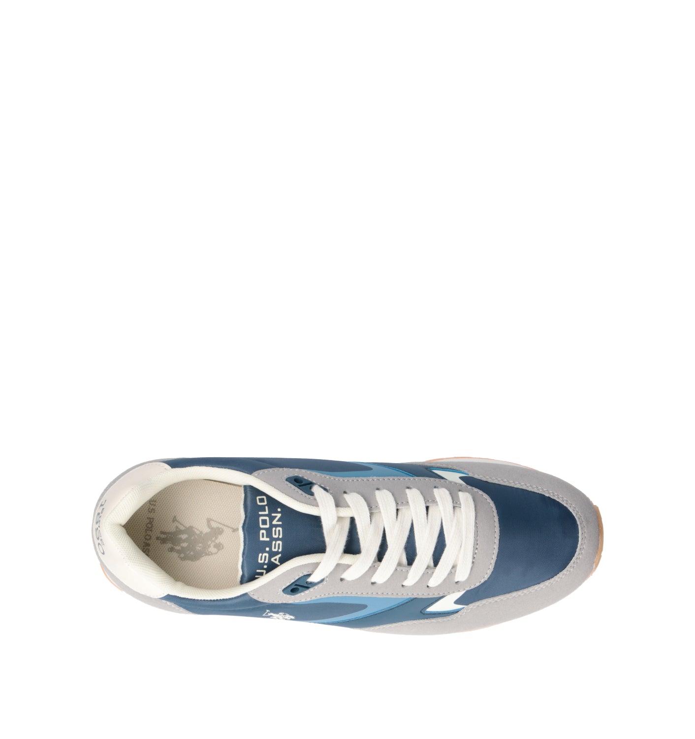 U.S. POLO ASSN. Sneaker uomo blu/grigia