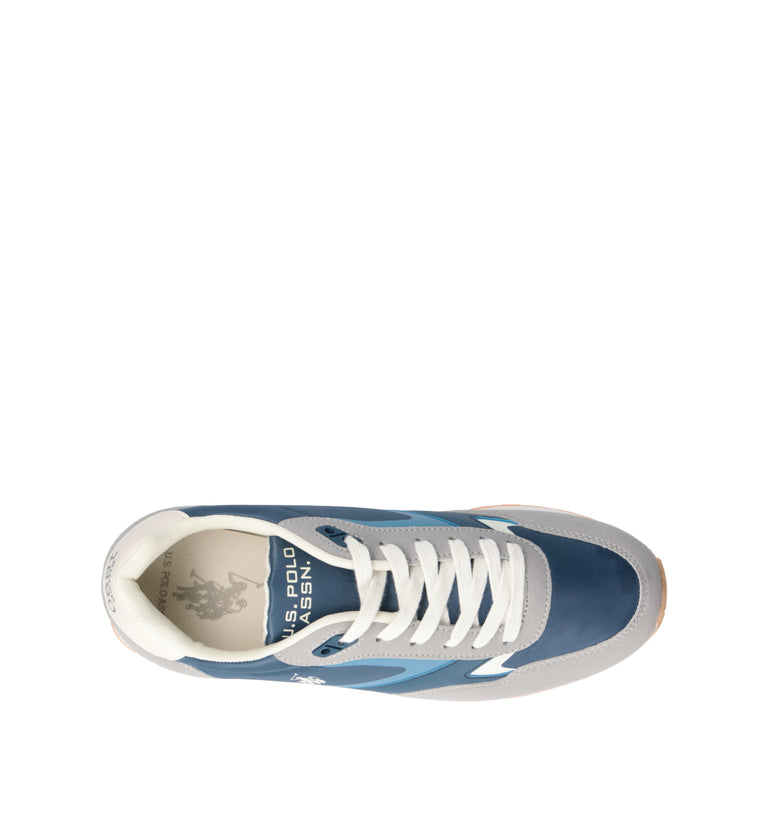 U.S. POLO ASSN. Sneaker uomo blu/grigia