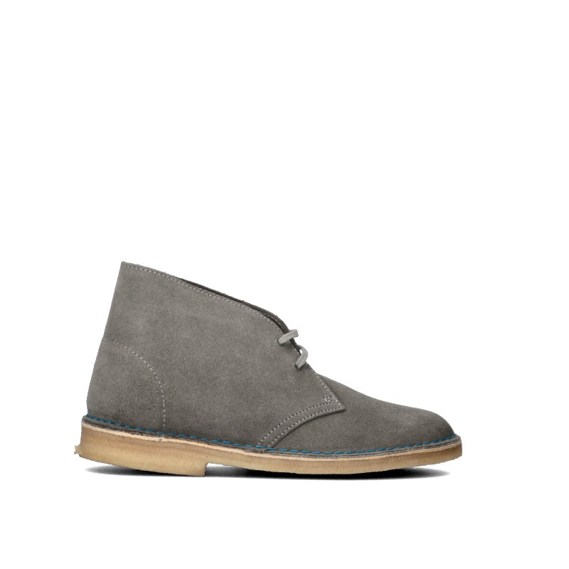 CLARKS DESERT BOOT Clark uomo grigia in suede