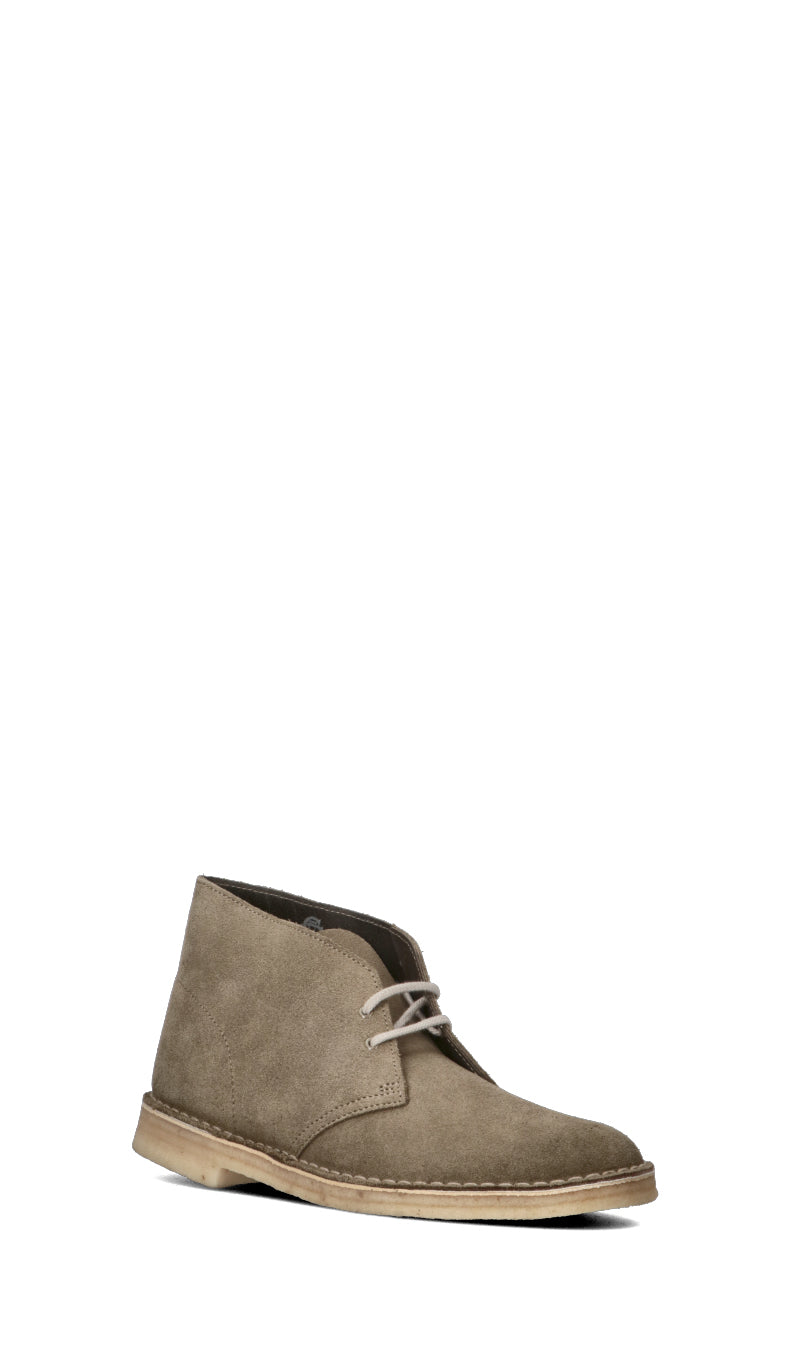 CLARK DESERT BOOT Clark uomo beige in suede