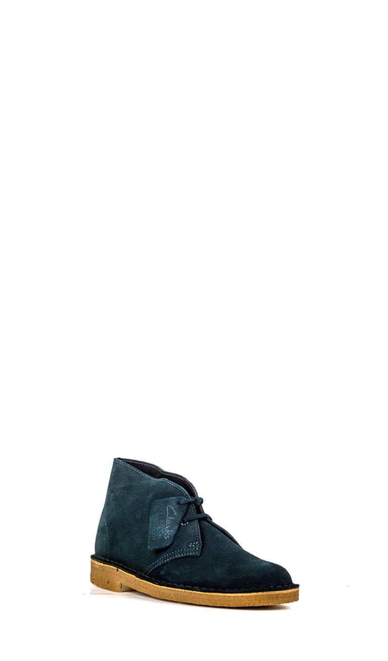 Clarks Originals Desert Boot O – Stivaletto Donna In Pelle Scamosciata, Suola Crepe, Altezza 26,5 Cm