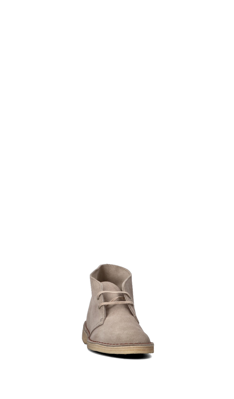 CLARKS Polacco donna beige in suede