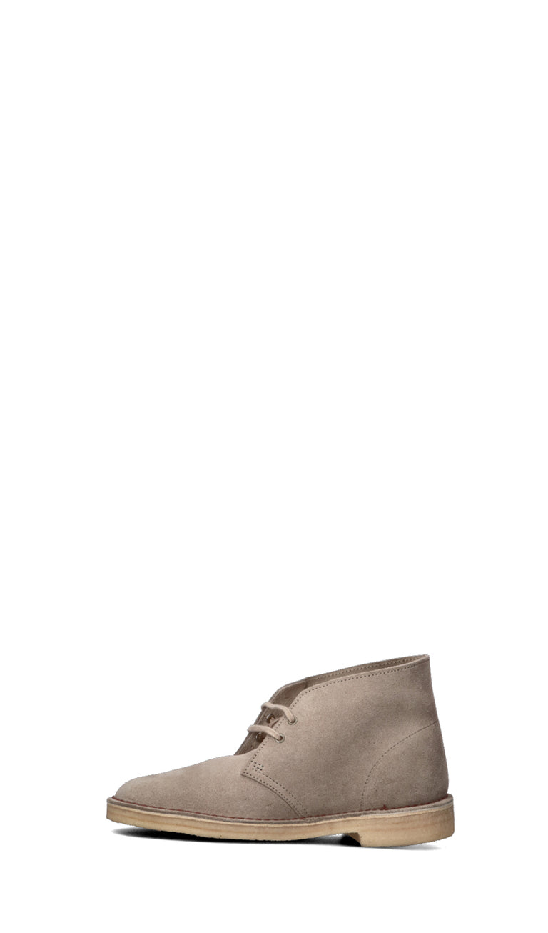CLARKS Polacco donna beige in suede