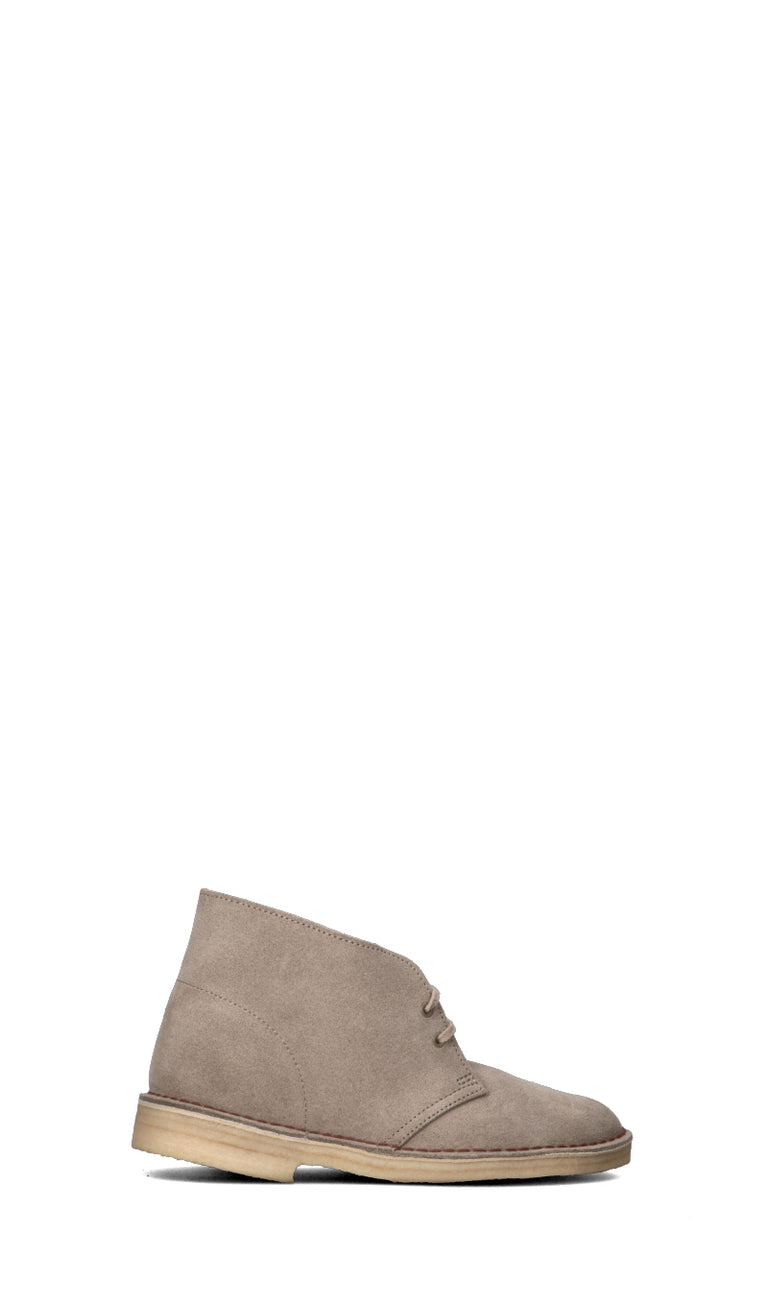 CLARKS Polacco donna beige in suede