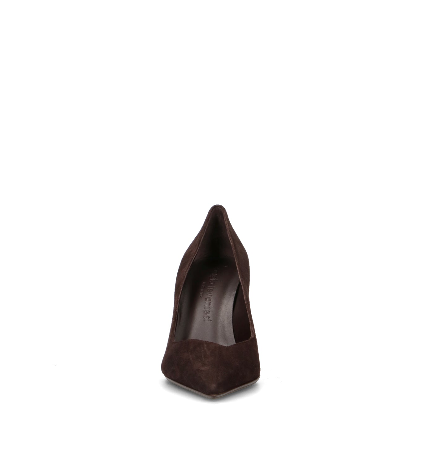 SERGIO LEVANTESI Décolleté donna marrone in suede