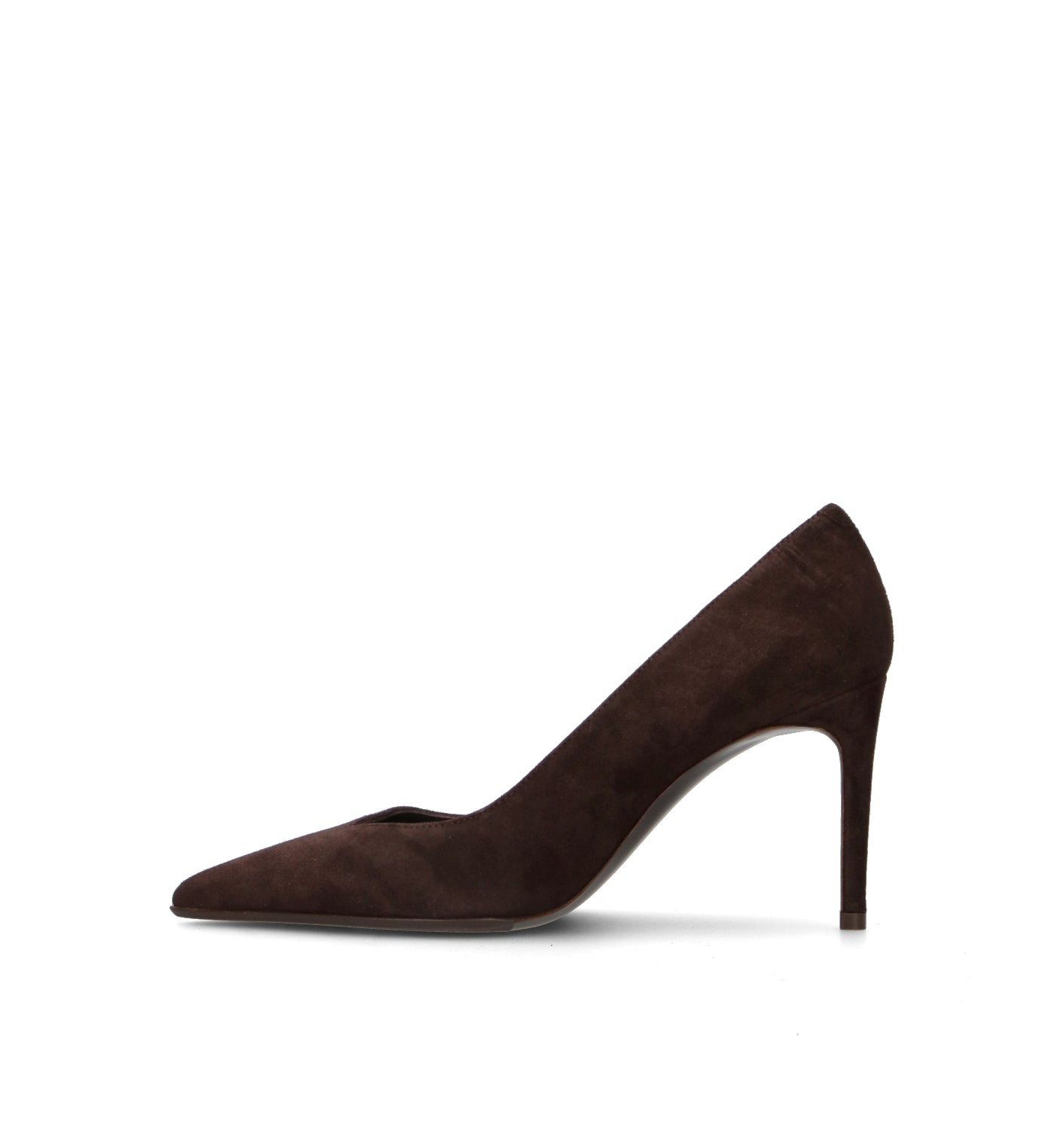 SERGIO LEVANTESI Décolleté donna marrone in suede