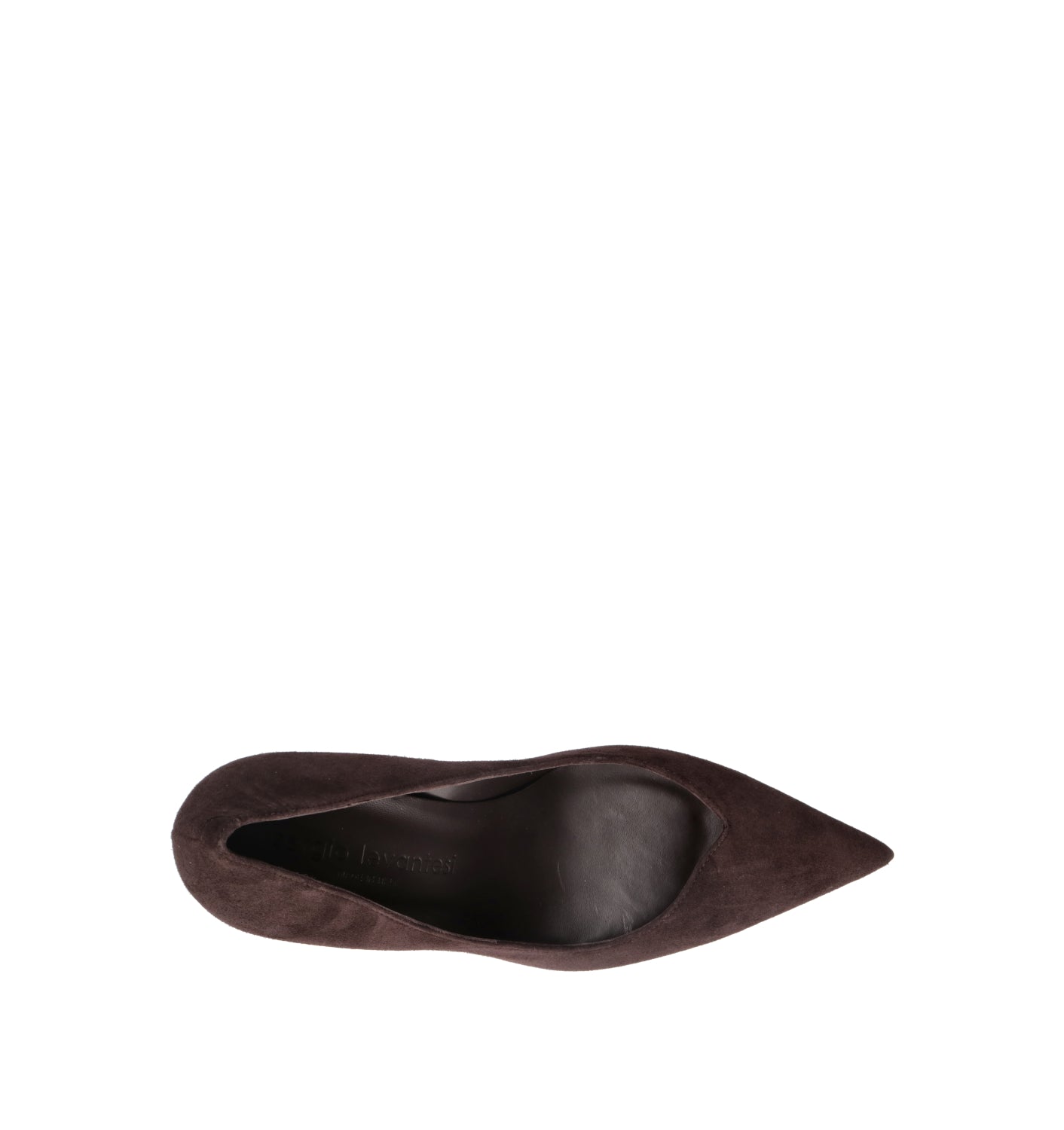 SERGIO LEVANTESI Décolleté donna marrone in suede