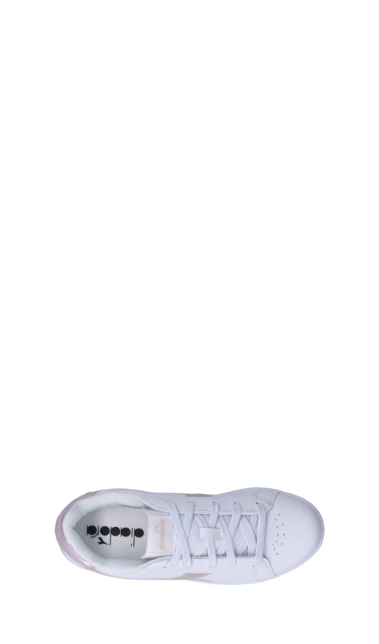 DIADORA GAME P GS GIRL Sneaker donna bianca rosa Quellogiusto