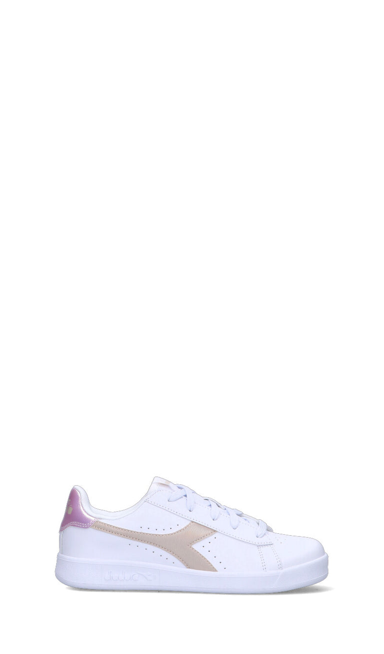 DIADORA GAME P GS GIRL Sneaker donna bianca rosa