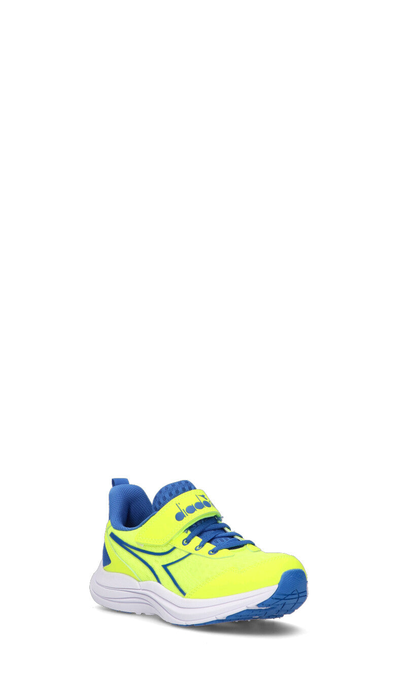 DIADORA SNIPE 2 JR Sneaker ragazzo gialla/blu