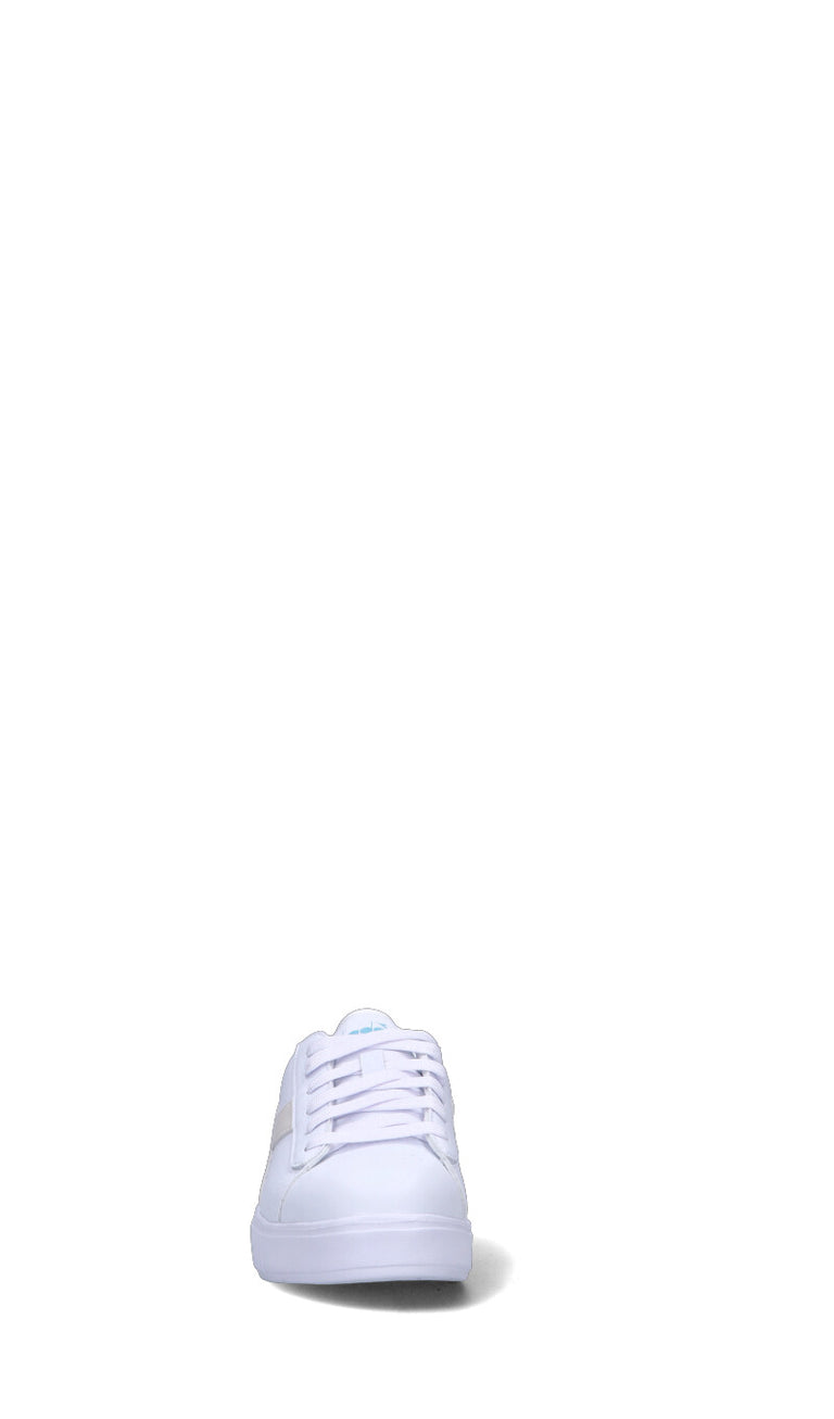 DIADORA GAME STEP METAL GS Sneaker ragazza bianca/azzurra