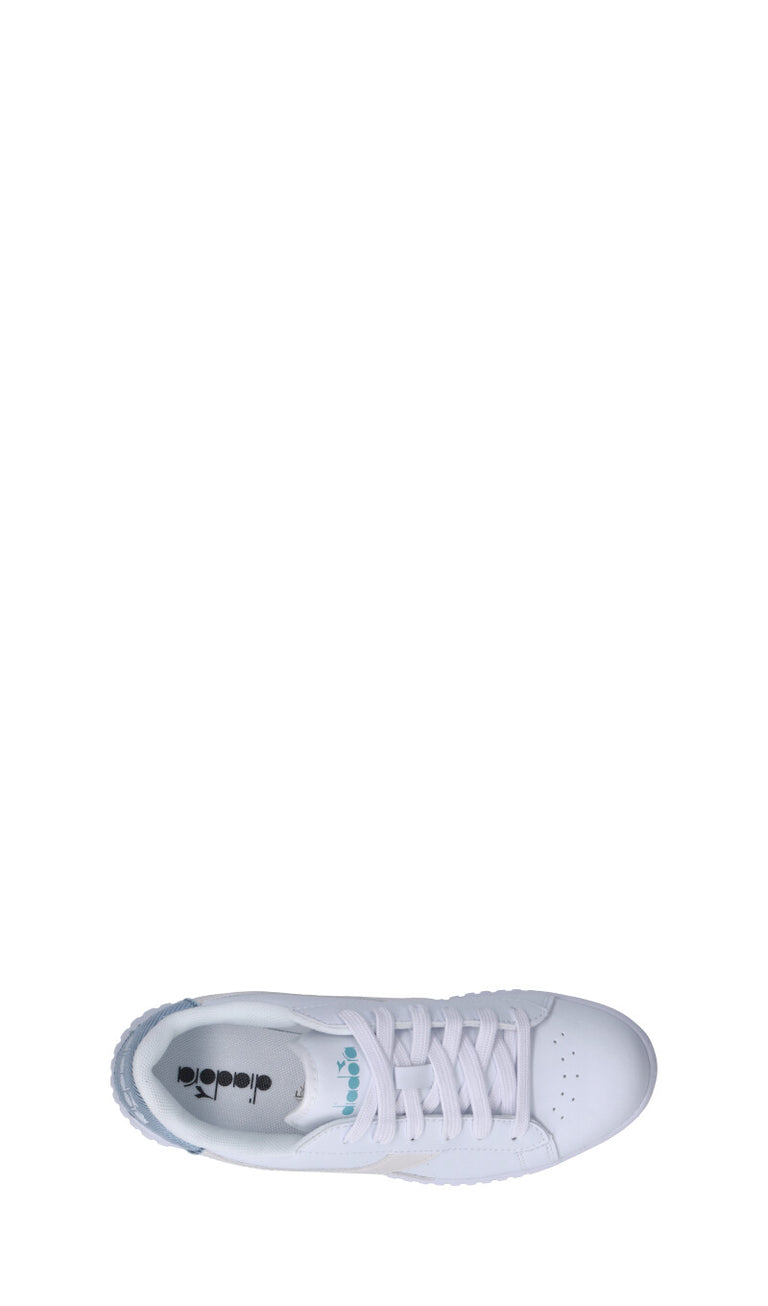 DIADORA GAME STEP METAL GS Sneaker ragazza bianca/azzurra