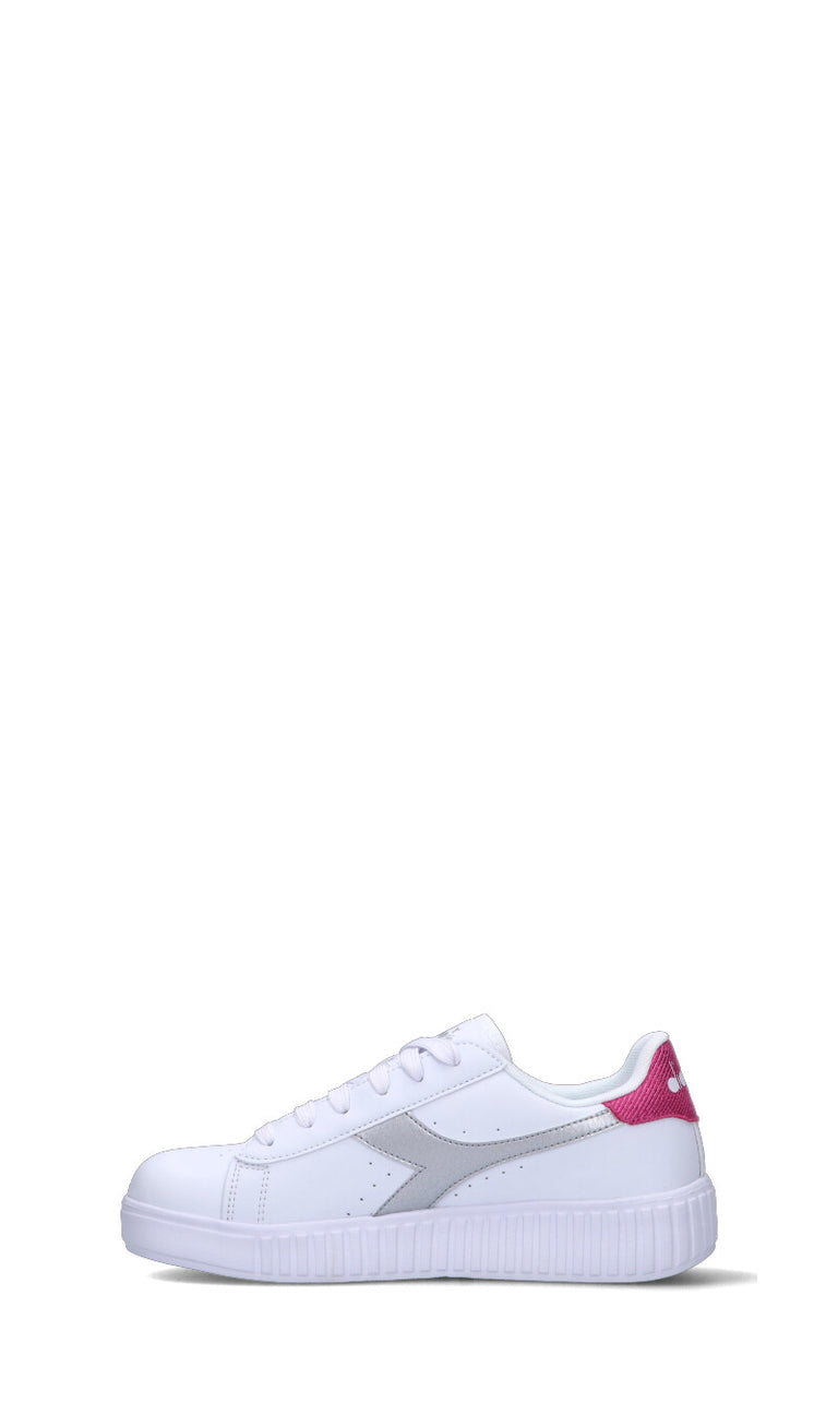DIADORA GAME STEP METAL GS Sneaker ragazza bianca/fucsia
