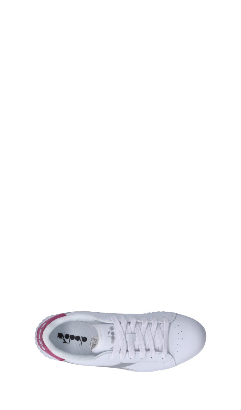 DIADORA GAME STEP METAL GS Sneaker ragazza bianca/fucsia