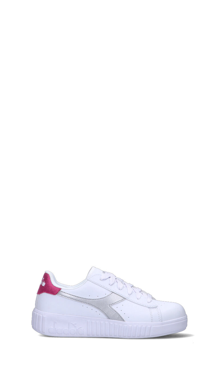 DIADORA GAME STEP METAL GS Sneaker ragazza bianca/fucsia