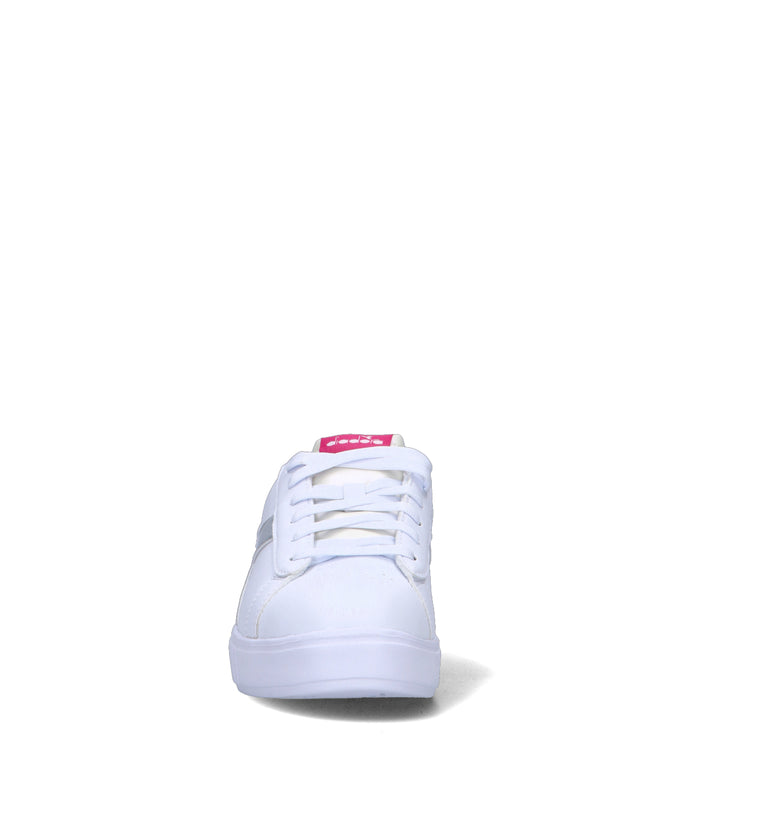 DIADORA GAME STEP GLAM GS Sneaker donna bianca/fucsia