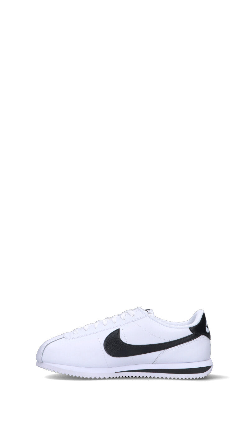 NIKE - CORTEZ Sneaker uomo bianca/nera in pelle