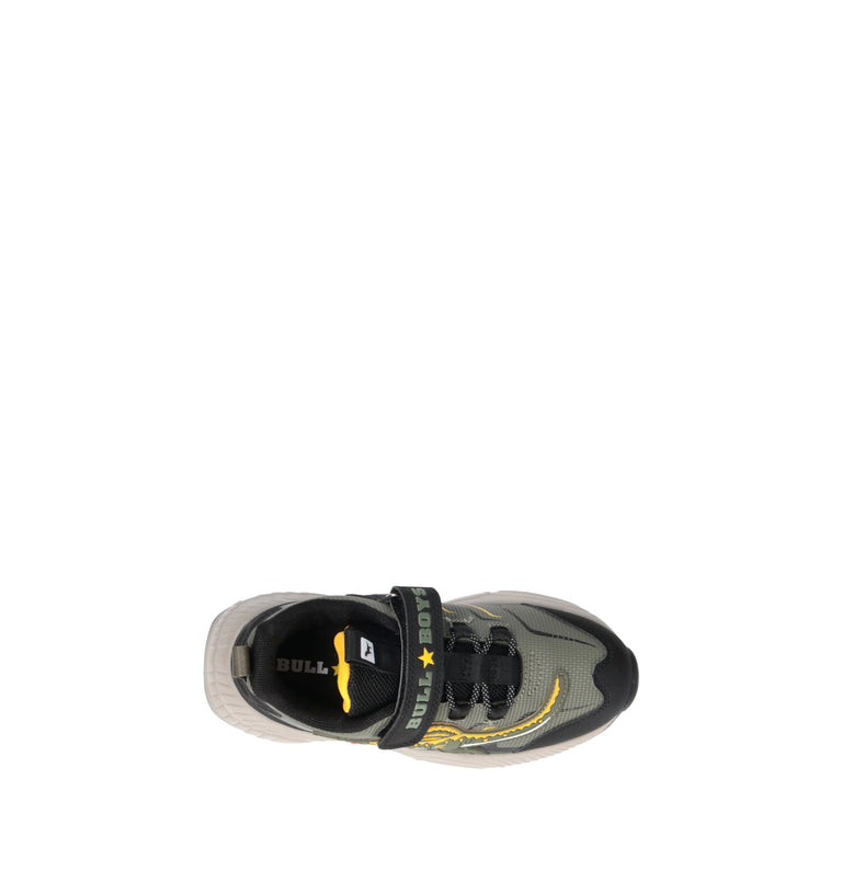 BULL BOYS Sneaker bimbo grigia con luci