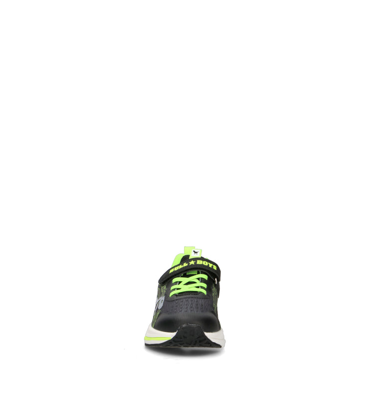 BULL BOYS Sneaker bimbo nera con luci